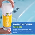 thumbnail image 5 of FROG StoMPS Non-Chlorine Shock Oxidizer for Hot Tubs & Swim Spas - 2 lb Bottle with TruDose Measuring Cap for Easy Maintenance & Treatment - 2 Pack, 5 of 8