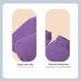 thumbnail image 3 of 5uds. Calcetines Tobilleros Cómodos Padre-Hijo para Yoga Barre Pilates ( M) Morado, 3 of 6