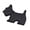 dog-Black, variant on 3D Automotive Running Metal Emblems Car Decals Badge Waterproof for Side Rear Trunk Styling Decoration