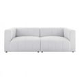 thumbnail image 2 of Modway Bartlett Upholstered Fabric 2-Piece Loveseat in Ivory, 2 of 5