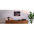 thumbnail image 2 of [UNFRAMED] Japanese Night Cherry Blossom Mountain Wall Art, 2 of 2