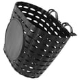 thumbnail image 4 of MasteelfCA 1 Set Bike Front Basket Bike Storage Holder Bike Basket with Straps Bike Accessory (Black), 4 of 8