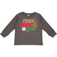 thumbnail image 3 of Inktastic Christmas Cookie Baking Crew Boys or Girls Long Sleeve Toddler T-Shirt, 3 of 5
