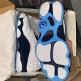 thumbnail image 3 of N I-K-E A i r-Jor-dan 13 Retro Obsidian GS White Powder Blue Worn Only Once, 3 of 5