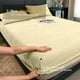 thumbnail image 5 of Juego de funda de sábana de 3 piezas de terciopelo de franela, beige, 5 of 7
