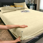 Home Extra Soft Velvet Plush Queen Micro Fleece Sheet Set | Deluxe Microplush Non Pilling Sheets, Deep Pocket | Lavish Sherpa Velvet Luxe Collection