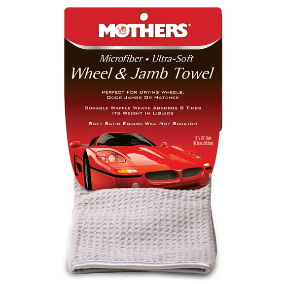 Mothers Ultra Soft Wheel and Jamb Towel, 16" x 20"