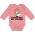 thumbnail image 3 of Inktastic Dental Assistant Mommy Girls Long Sleeve Baby Bodysuit, 3 of 5