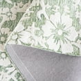 thumbnail image 6 of SAFAVIEH Glamour Braylon Abstract Area Rug, Green/Ivory, 5' x 8', 6 of 8
