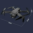 thumbnail image 3 of Black Foldable Drone With Dual Hd Camera Aerial Photography Optical Flow Hover Stable Four-Axis Rc Toy Aircraft With Spare Blades And Storage Bag, 3 of 6