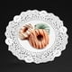 thumbnail image 4 of 180 Piezas Tapetes de Encaje Papel Blanco Encaje Hueco Tapetes de Papel Redondos Almohadillas de Embalaje de Pastel Papel decorativo Manteles Individuales a Granel Para Pastel decoración(14cm) Ecomeon no, 4 of 6