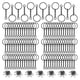 thumbnail image 3 of Kit de 360 anillos de llavero, anillos de llavero de 1 , incluye 90 anillos de llavero con cadena, 90 anillos alfileres, 3 of 7