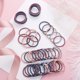 thumbnail image 3 of 50PCS Girls Colorful Nylon Elástico Hair Loop Set Hair Ties Band Diadema para niños Ponytail Hold MABOTO Lazo del pelo, 3 of 6