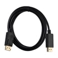 thumbnail image 3 of OUNONA Audio Signal Transfer Display Port Cable Monitor Cable Black 1Pcs, 3 of 8
