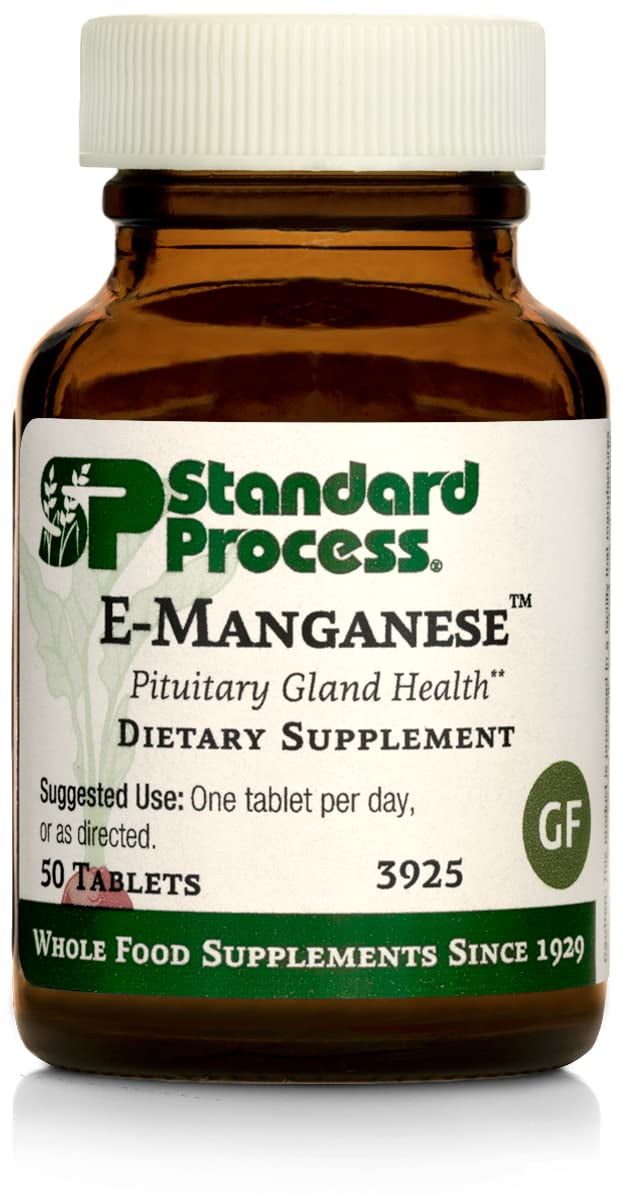 Standard Process EManganese Pituitary Supplements Pituitary Gland Supplements with Calcium