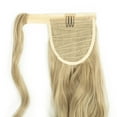 thumbnail image 3 of SHCKE Clip in Ponytail Extension for Women 18" / 24" Wrap Around Ponytail Extension Straight Ponytail Extension Wavy Curly Ponytail Hairpieces Synthetic Hairpieces, 3 of 4