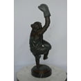 thumbnail image 6 of Nifao Boxing Monkey Bronze Statue – Home Decor Sculpture, 10"L x 12"W x 33"H, 6 of 11