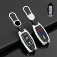 thumbnail image 1 of Car Key Fob Cover Case Protector Zinc Alloy Silicone Car Key Fob Case Cover For Nissan Pulsar For Infiniti Q50, 1 of 9