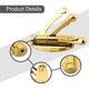 thumbnail image 4 of Gancho para toallas giratorio con 3 brazos plegable flexible soporte para abrigo bastidores de montaje en pared, 4 of 10
