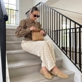 thumbnail image 6 of Cushionaire Monet Woven Mary Jane Flats for Women, Comfortable Ballet Flats with Adjustable Gold-Tone Buckle Strap and Memory Foam Cushioning, 6 of 17