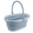 thumbnail image 1 of Collapsible Mop Bucket with Portable Handle, Large Capacity, Durable Material, Multifunction Car Wash Tub for Home, Bathroom, Patio, Camping, and BBQ Use, 1 of 8