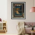 thumbnail image 3 of Historic Framed Print, His home over there. More than 2000 such homes for our boys United War Work Campaign November 11th - 18th.Albert Herter., 17-7/8" x 21-7/8", 3 of 9