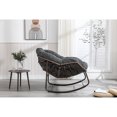 thumbnail image 4 of Durable Steel Frame, Grey Color - Comfortable for Outdoor Relaxing, 4 of 6