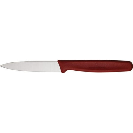 Victorinox 40601 Stainless Paring Knife Red 3.25