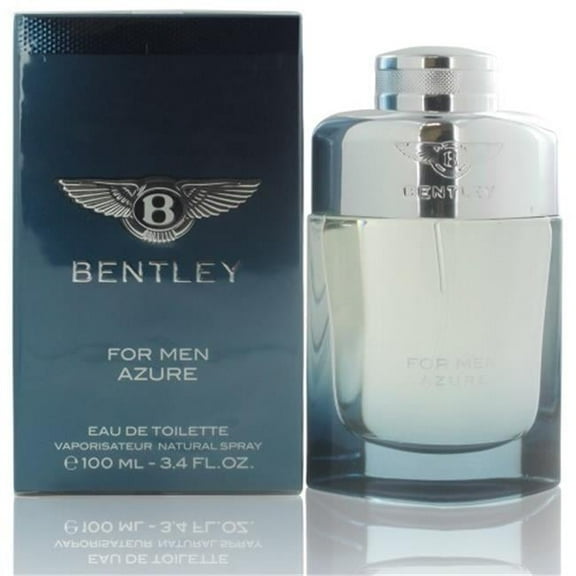 Bentley MBENTLEYAZURE3.4EDTS 3.4 oz Mens Bentley Azure Eau De Toilette Spray