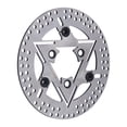 thumbnail image 3 of Disco De Freno De Motocicleta, Disco De Freno De Acero Inoxidable De Alto Impacto 220 Mm/8,7 Pulgadas Universal Para Reemplazo De Motocicleta, 3 of 7