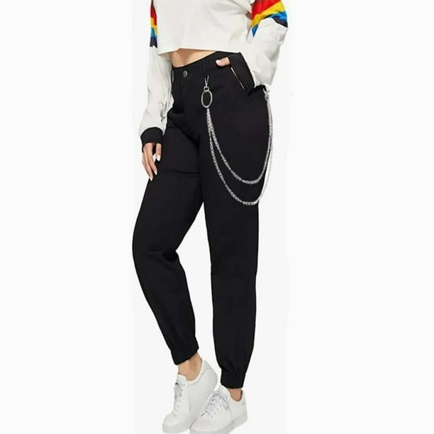 Punk Pants Chain,Pants Chain Double Layer Hip Hop Pants Chain