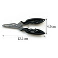 Lure Pliers Fishing Pliers Aluminum Split RingHook RemoverLine Cutter