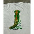 thumbnail image 4 of Camiseta casual de algodón de talla grande con estampado simple de tendencia de dibujos animados, ropa de diseño de elementos Y2K de hip hop callejero para parejas, mangas cortas, 4 of 5