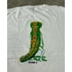 thumbnail image 4 of Camiseta casual de algodón de talla grande con estampado simple de tendencia de dibujos animados, ropa de diseño de elementos Y2K de hip hop callejero para parejas, mangas cortas, 4 of 5