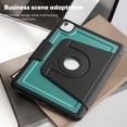 thumbnail image 6 of FJLBDE Case for iPad Pro 11 Inch 2022/2021/2020/2018 4th/3rd/2nd/1st Gen, 360 Rotating Stand iPad Protective Case Cover with Auto Wake/Sleep, Green, 6 of 7