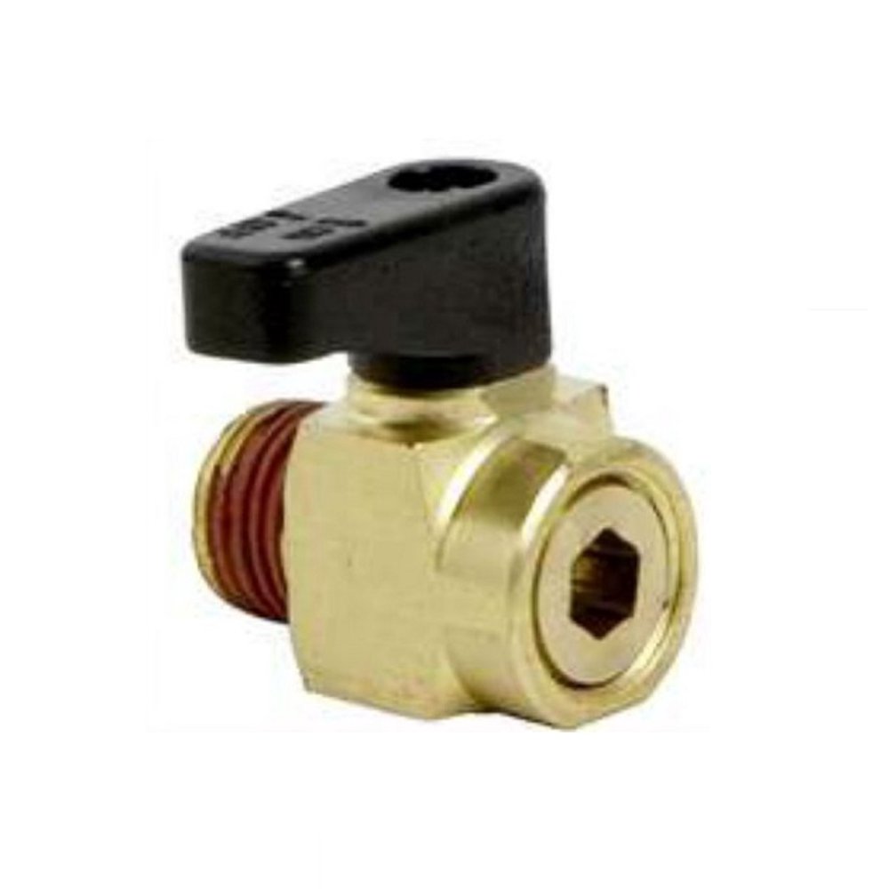 Bostitch OEM N072023 1/4" NPT air compressor drain cock ball valve