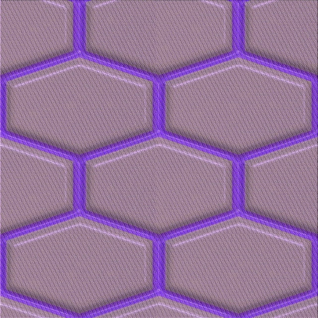 Ahgly Company Machine Washable Indoor Square Transitional Orchid Purple Area Rugs, 5' Square