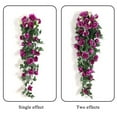 thumbnail image 4 of 35.43in Artificial Hanging Flower Swag,Beautiful Artificial Rose Rattan Hanging Swag,Faux Red Pink White for Front Door Home Room Outdoor Holiday Festival Party Decoration, 4 of 6