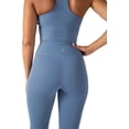 thumbnail image 7 of YITTY Active Women's UltraLuxe High-Waist Legging, Athleisure, 4-Way-Stretch, Elemental Blue, XL, Short, 7 of 7