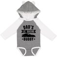 thumbnail image 3 of Inktastic Dads Lil Racing Buddy Boys or Girls Long Sleeve Baby Bodysuit, 3 of 5