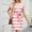 White, variant on Beach Dresses For Women Sevevn Women's Summer Dresses 2025 Striped Cap Sleeve T Shirt Crewneck Casual Dress A Line Tie Waist
