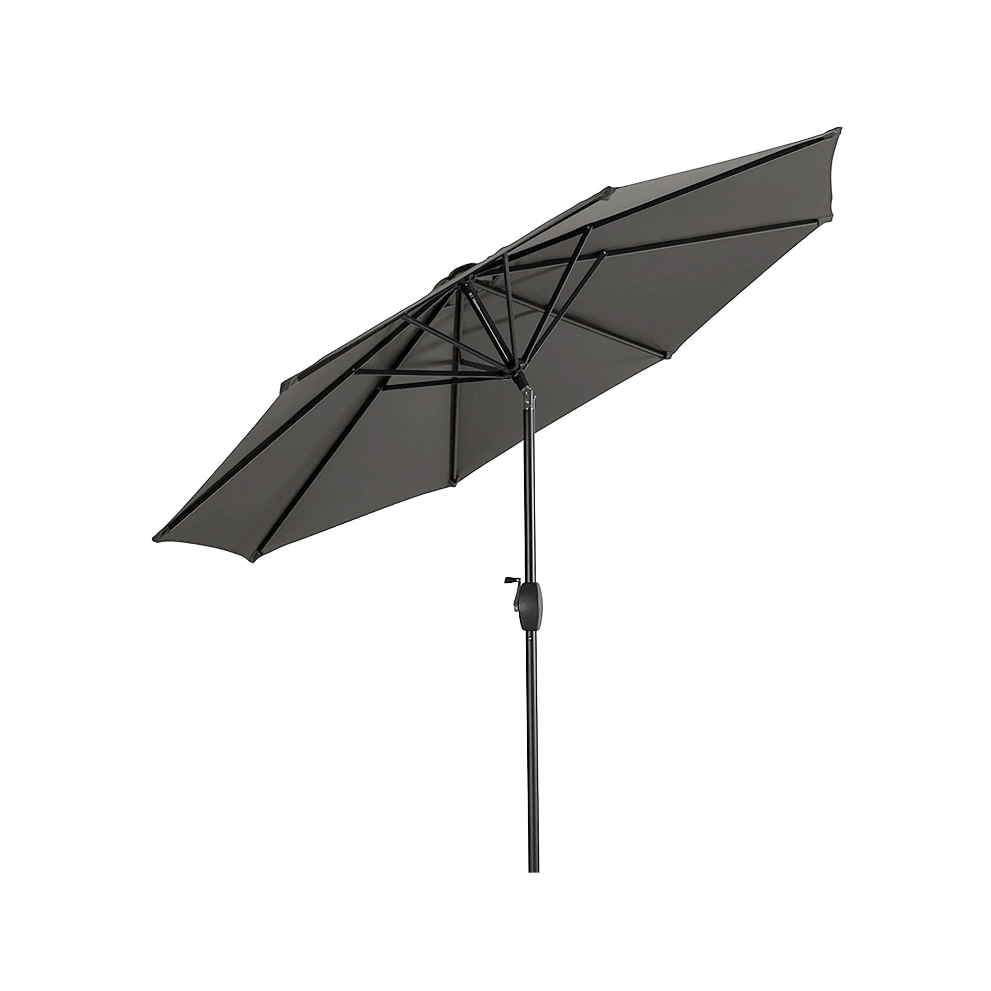 9' 1- Piece Patio Umbrellas, Gray