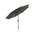 thumbnail image 4 of 9' 1- Piece Patio Umbrellas, Gray, 4 of 7