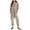 Khaki Pants for Women, variant on safuny Women's Linend Jumpsuit Sleepwear Straight Leg Pants Romper Teen Trendy Trousers Clearance Girls Solid Color Casual Comfy Baggy Pocket Pajamas Long Sleeve V Neck Gray S