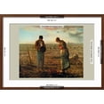 thumbnail image 5 of Art.com The Angelus Art Print by Jean-FranÃ§ois Millet, Brown Frame Wall Art, 29" x 21", 5 of 5