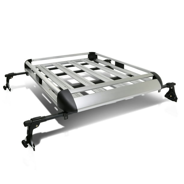 DNA Motoring RRC38SL 50" x 38" Aluminum Roof Rack Top Cargo Carrier