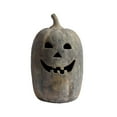 thumbnail image 1 of Fall Decor - Hallowmas Handcrafted Terracotta Pumpkin Terracotta Pumpkin - Halloween Decorations for Fall Porch Mantel & Room​, 1 of 5