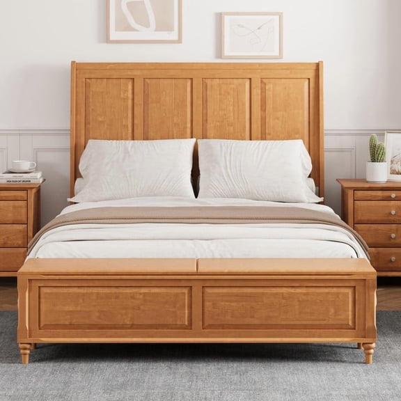 Mirightone Wood Twin Platform Bed with Storage Drawers, Twin Bed Frame with Storage and LED Lights, Charging Station & Pull-Out Cabinet, Twin Size Bed Frames with Storage Underneath, Espresso
