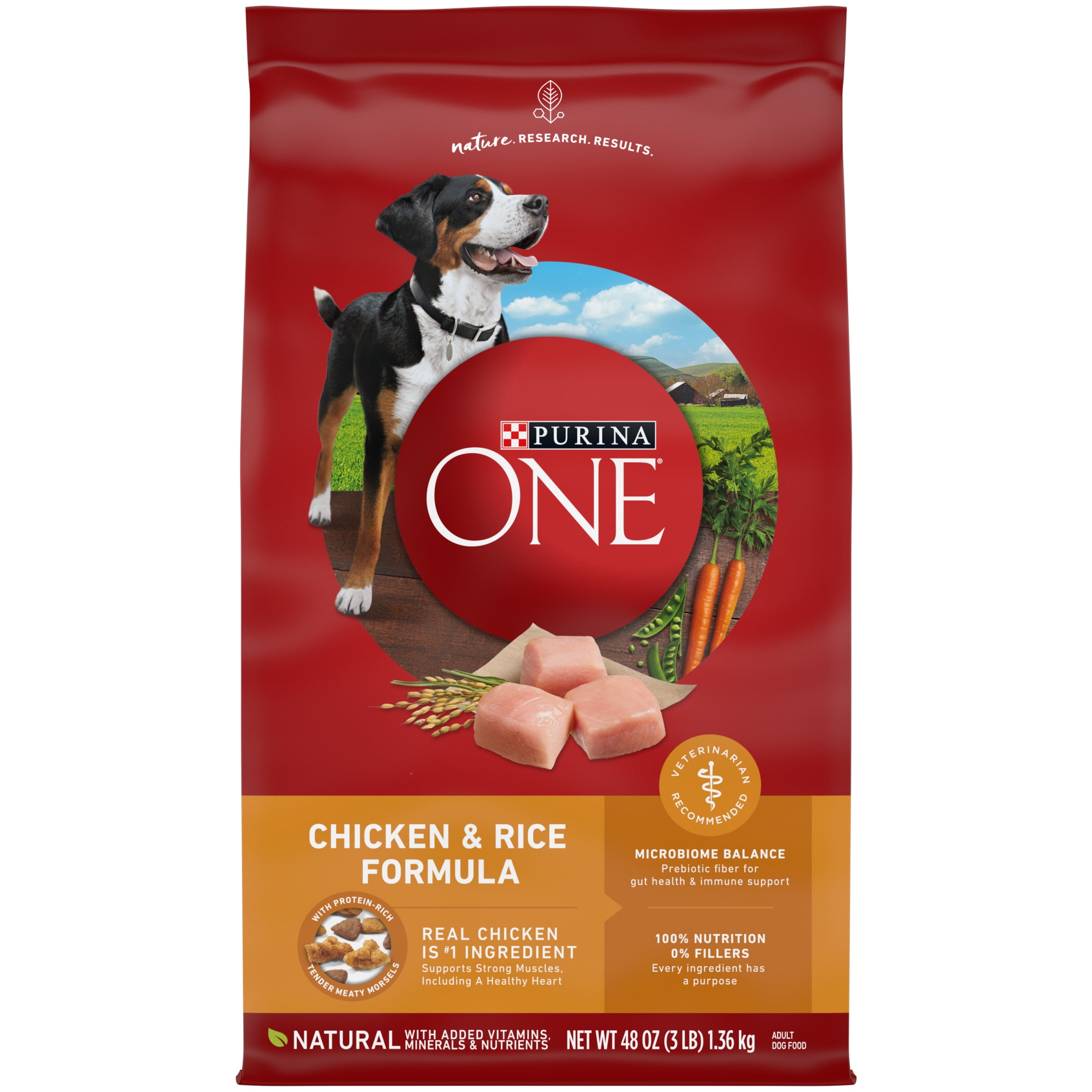 Purina One Chicken And Rice Formula High Protein Dry Dog Food