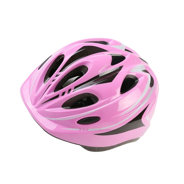 Casco deportivo para niños Wosthever rosa con almohadilla interior desmontable